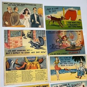 Vintage Post Cards 1930s-1940s-1950s era